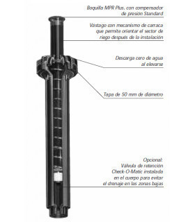 Difusor de riego TORO 570 Z