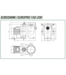 Bomba DAB Euroswim 150 T
