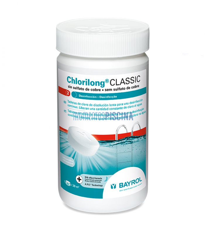 Tablettes de chlore Chlorilong Classic