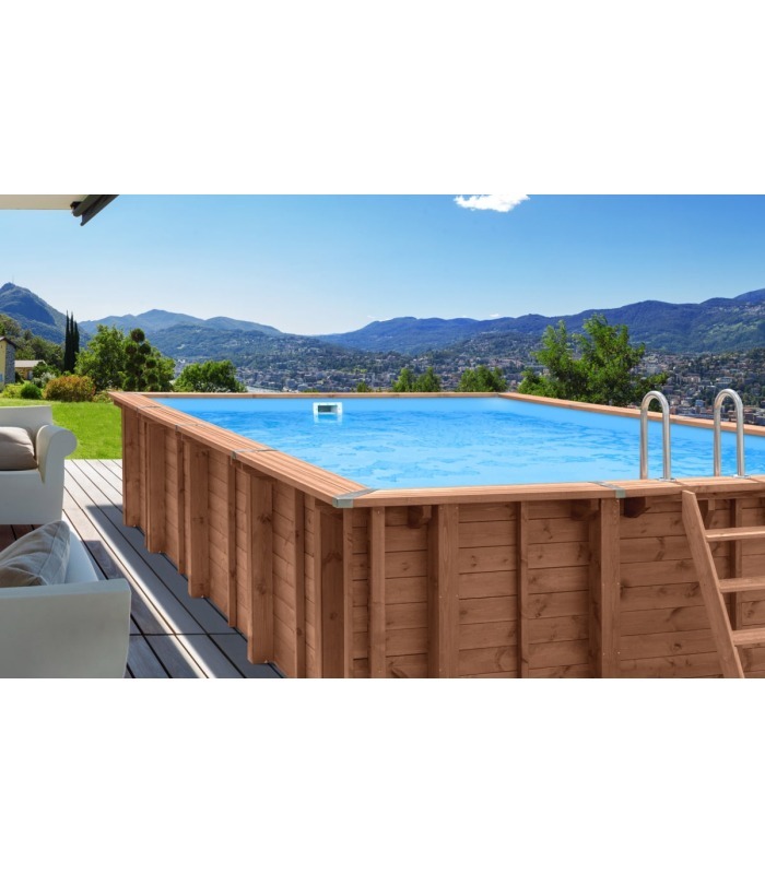 Piscina elevada de madera Summer Oasis