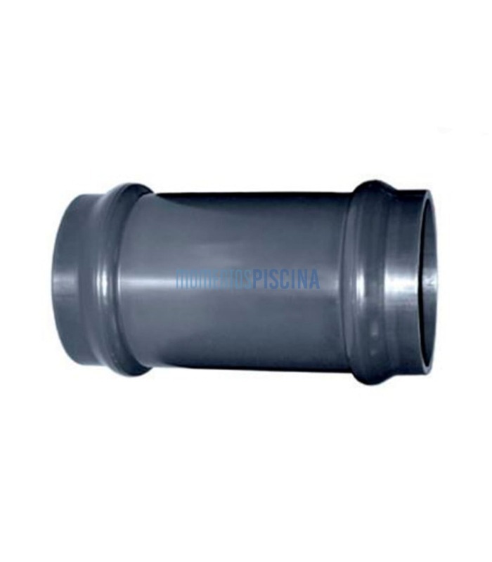 PVC union sleeve with elastic joint