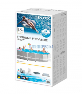 Piscina Intex Prism Frame 549x122 cm con sistema di filtraggio