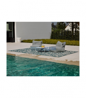 Meridian Türkis Outdoor-Teppich 180 x 280 cm