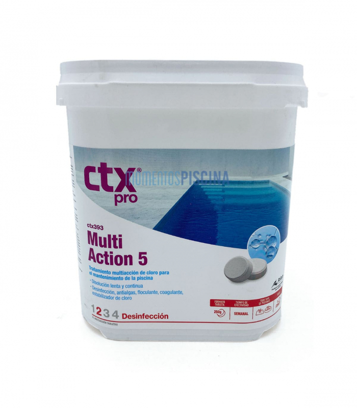 Chlorine multiaction tablets 5 Kg CTX-393