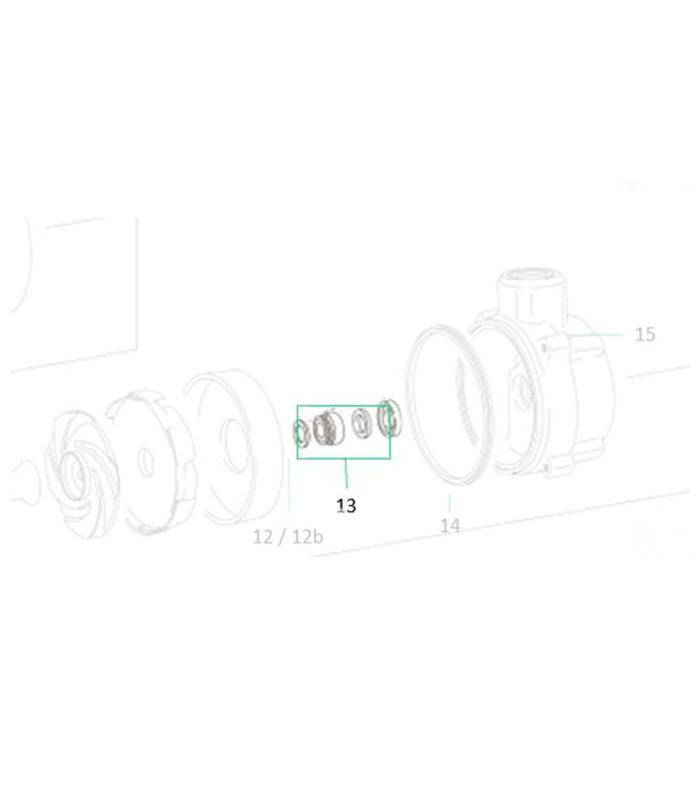 Mechanische afdichting Saci Sigma 100