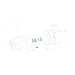 Mechanische afdichting Saci Sigma 100