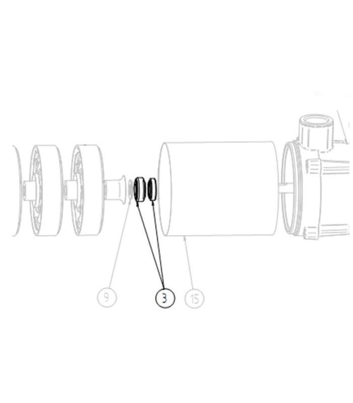 Mechanische afdichting Saci Sigma 306/307