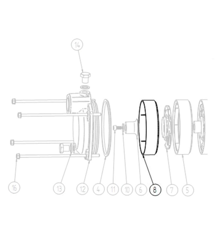 Roosterdop Saci Sigma 300