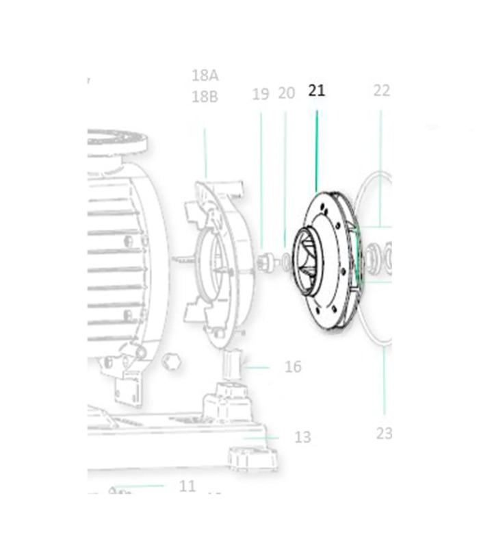 Turbina Saci Magnus-4 250 Noryl