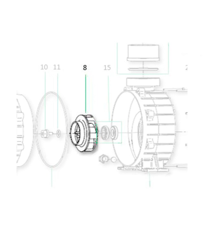 Saci Supra 300 Noryl turbine