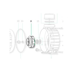 Turbine Saci Supra 550 Noryl