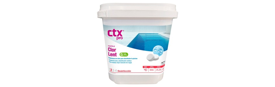 Cloro lento tabletas 5kg CTX-370