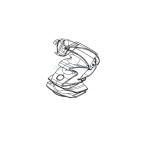Zodiac T3 externe behuizing