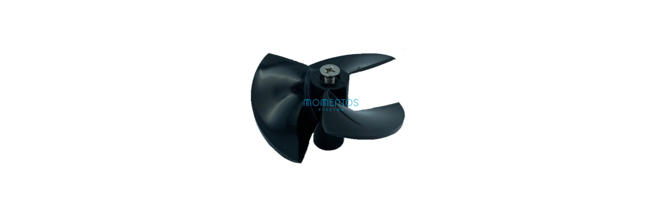 Hélice turbine noire Dolphin 9995266