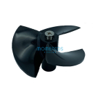 Elica a turbina nera Dolphin 9995266